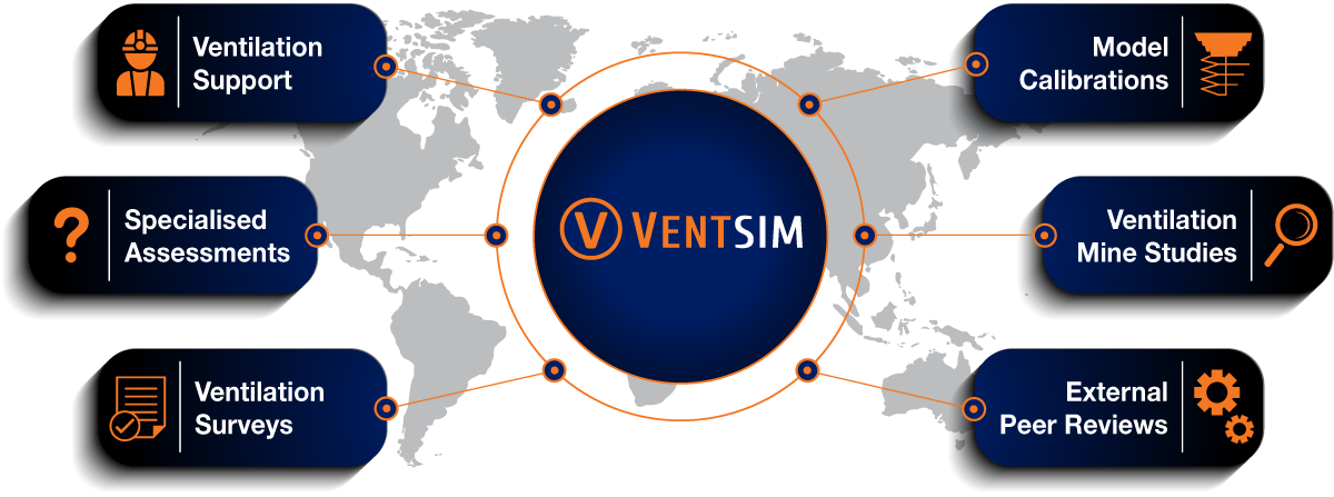 Ventsim Global Underground Ventilation Consulting Services
